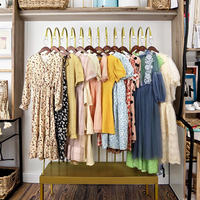 Vestidos de Verano de Segunda Mano para Mujer, Marca Gracer, Estilos Variados, 45 kg, Poliéster/Algodón, Alta Calidad, Lavables, Directo de Fábrica, Venta al Por Mayor