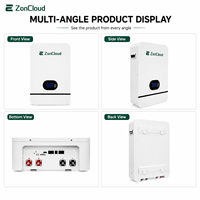 Batterie au lithium LiFePO4 ZonCloud 48V 51.2V 5kWh 10kWh 15kWh pour stockage d'énergie domestique pour système solaire