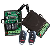 YET405PC-LS 433.92Mhz Télécommande de garage Contrôle du commutateur Récepteur de commande de volet roulant Émetteur Contrôleur de porte simple