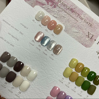 Lot de vernis à ongles gel mat 48 couleurs, longue tenue, écologique et non toxique, idéal pour la vente en gros et l'approvisionnement transfrontalier.