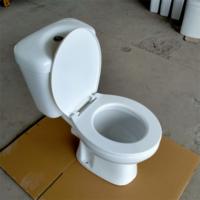Ensemble de toilettes en céramique à deux pièces, WC à chasse d'eau, vente en gros d'usine, articles sanitaires bon marché