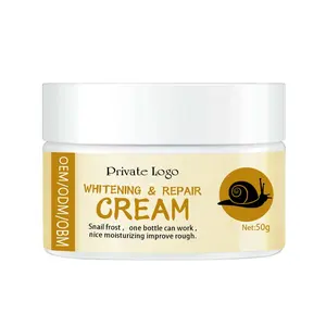 Factory Price Private Label Snail Secretion Skincare Whitening Anti Acne Deep Moisturizing Snail Repair Cream