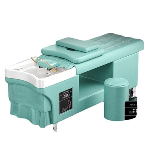 Hot Sale Custom Zwart Groen Grijs Thais Stijl Lederen Wasstoel Tafel Shampoo <span class=keywords><strong>Bed</strong></span> Voor Schoonheidssalon - Product Image 2
