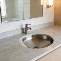 Meilleures ventes : Lavabo de luxe doré pour salle de bain et hôtel, lavabo en acier inoxydable 304, lavabo noir moderne