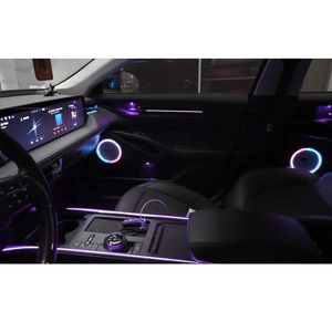 Luz Ambiental LED RGBIC para Auto, Tira Acrílica Sinfónica, Lámpara Interior de Neón para Ford Mondeo/EVOS 2022-2025, Venta al Por Mayor - Product Image 3