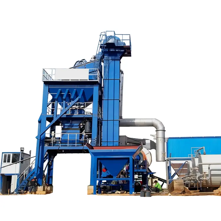 Stationary Asphalt Plant Manufacturers 80-100 Hot Asphalt Concrete Plant