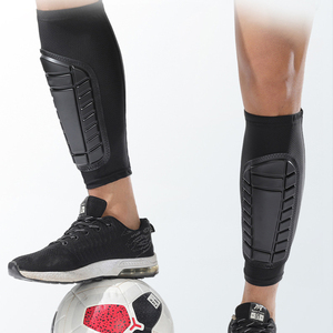 Bán chạy nhất bóng đá bảo vệ ống chân miếng đệm ống chân cho trẻ em thanh niên người lớn bê nén tay áo với miếng đệm chân - Product Image 4