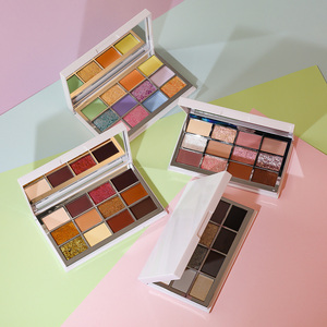 Palette de <span class=keywords><strong>fard</strong></span> <span class=keywords><strong>à</strong></span> paupières avec miroir Vente en gros Quotidien Fête Usage professionnel Longue durée Pigment Mat Shimmer Mix Neutre Chaud - Product Image 6
