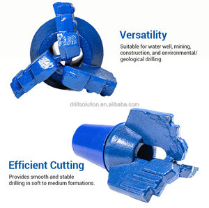 Broca Drag <span class=keywords><strong>PDC</strong></span> Drillsoltek 2026 para Perfuração Geológica de Poços de Água |   Furadeira de Diamante Policristalino de Alta Penetração para Forjamento - Product Image 1