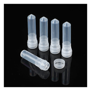 Tubos de Centrífuga Kang Jianhua de 1.5 ml, Transparentes, Desechables, con Fondo Puntiagudo, para Uso en Laboratorio - Product Image 1