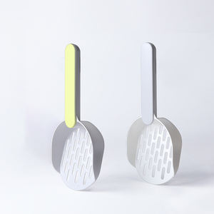 Herramienta de limpieza de arena para gatos, pala de plástico con filtro, promoción al por mayor - Product Image 4