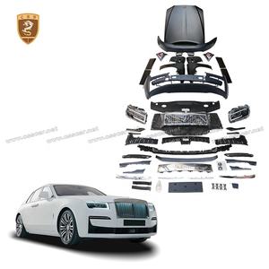Old to New Upgrade 4th Gen Facelift <strong>Body</strong> <strong>Kit</strong> for <strong>Rolls</strong> <strong>Royce</strong> Ghost Car Bumper Assembly Front Hood Headlight Taillights Rear Wing - Product Image 1