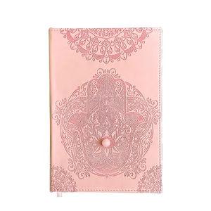Wholesale Luxury Hardcover Theological Crystal Private Custom Scented Notebook Dairy Journal