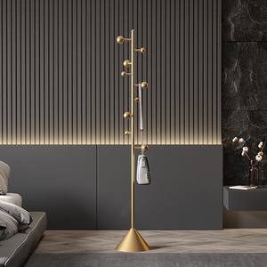 Perchero de pie moderno y sencillo de hierro con diseño de cactus, colgador de sombreros estable para dormitorio y mobiliario del hogar - Product Image 4