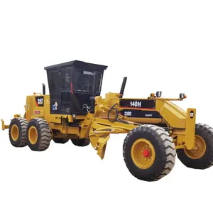 Graduadora de máquinas pesadas CAT Motor Grader 140H 140K 140G CAT 14H 140H Graduadora en buen estado barata para venta caliente