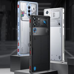 جراب حماية فاخر بإطار معدني لهواتف ZTE nubia Red Magic 10S 10 Pro+ / 10S 9 8 Pro بغطاء من الألومنيوم وشريحة حماية معدنية للعدسة - Product Image 1