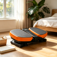 Mini plaque vibrante électrique ABS 2000mAh sans fil pour tonification, mise en forme, bien-être, amincissement, plateforme de fitness pour le corps entier, utilisation à domicile