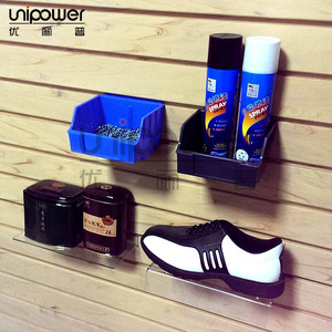 Étagère perforée Unipower, réglable, robuste, en métal, pour supermarché, stockage intérieur, étagères à chaussures et plateaux - Product Image 4