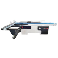 Scie à panneaux de précision à table coulissante pour le travail du bois, machine de découpe inclinable à 45 degrés pour le meublement, le MDF et le contreplaqué