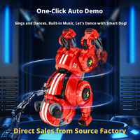 Chien robot télécommandé en gros, Mecha Bulldog, jouet acrobatique programmable, marche, chante, danse, cadeau pour enfants, personnalisable OEM ODM