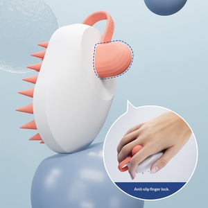 Mouse Soft Gel Shampoo <b>Brush</b> Artifact Household Adult Bath Shampoo <b>Brush</b> Massager <b>Pet</b> Bath <b>Brush</b> - Product Image 3