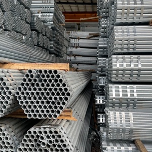 Труба стальная оцинкованная горячим способом ASTM A53, 1 дюйм, Спецификация 40, сварная, промышленного класса, для водопровода или строительства - Product Image 1