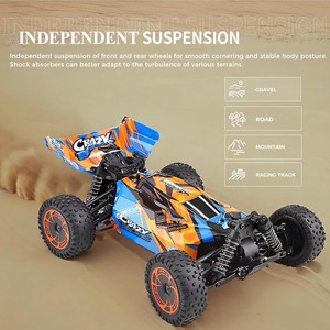 WLtoys 2,4G Control remoto 1:14 eléctrico de alta velocidad 4WD vehículo todoterreno nueva actualización Extra Shell ruedas 6 canales para experto - Product Image 4