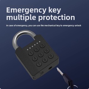 <span class=keywords><strong>Cadenas</strong></span> <span class=keywords><strong>à</strong></span> combinaison extérieur antivol sans clé avec batterie remplaçable pour abri de jardin, garage, portail, <span class=keywords><strong>casier</strong></span> - Product Image 2