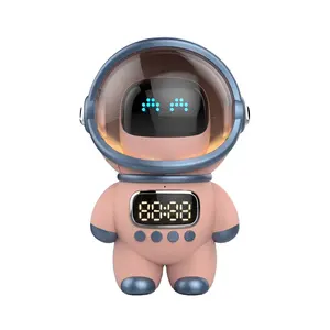 Coretas Portatil Mini Bocinas Altavoz Inalambrico Altavoces Portable Haut Parleur Altavoz Inteligente <span class=keywords><strong>Con</strong></span> <span class=keywords><strong>Reloj</strong></span> y <span class=keywords><strong>Alexa</strong></span> - Product Image 1