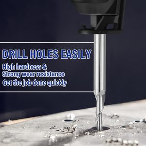 Broca Espiral para Cortar Paneles de Yeso HSS M2 de Alta Calidad, Fabricada en 2025 - Product Image 3