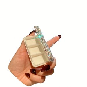 Organisateur hebdomadaire de bijoux de luxe léger, boîte à pilules portable en PP de qualité alimentaire résistante aux enfants, mini-rangement créatif à haute valeur esthétique - Product Image 1