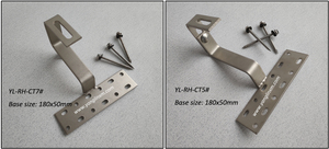 Hot-bán SUS304 ngói mái móc chiều dài có thể điều chỉnh cho thị trường Châu Âu năng lượng mặt trời gắn chân đế - Product Image 3