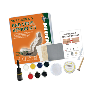 Rainjoin DIY Многоцветный Пластиковый Набор для ремонта кожи и винила набор для наклеек для ремонта клейкой кожи - Product Image 1