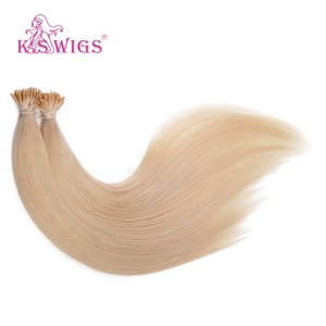 Cheveux Remy Chinois 100% Naturels en Gros, I-TIP, Cuticules Alignées, Vierge, Double Drawn, Doux, Sans Perte, Couleur Mèches Blanches, Lisses Naturels - Product Image 5