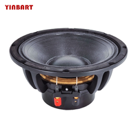 YINBART Haut-parleur de portière de voiture 8 pouces, woofer médium 4 ohms, bobine vocale 2 pouces