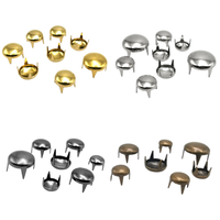 Boutons-pression magnétiques personnalisés en usine, rivets en strass, forme de fleur, alliage de zinc, griffes, clous en cristal, Guangdong Leather