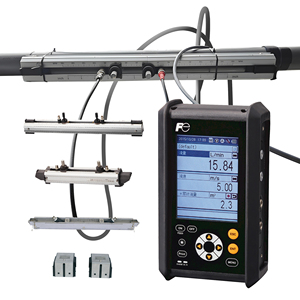 Portable Handheld Ultrasonic <b>Flow</b> <b>Meter</b> Measurement of in Large Pipelines 4~20mA FSC10C4-00C(converter)+FSSC1YY1-YY-A(detector) - Product Image 4