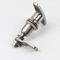 Southco E3-11 T Xử Lý Thép Không Gỉ Xoay Quý Chốt Cam Khóa Nén Chốt