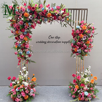 Décoration florale artificielle en soie pour arche de mariage, arrangement de fleurs pour événements et baby shower