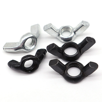 Écrou à oreilles 1/4, écrous papillon DIN314 DIN315 en acier inoxydable 304 316 316 M3 M4 M5 M6 M8 M10 M12 M16, écrou à oreilles plat
