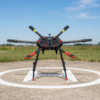 Support pliable pour drone X6 grand format avec caméra aérienne six axes et accessoires TL6X001 pour une portée de 960 mètres, fabriqué en Chine