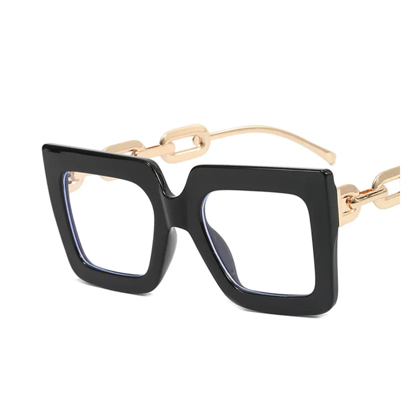 Kacamata hitam ukuran besar untuk wanita, kacamata hitam motif macan tutul mode baru