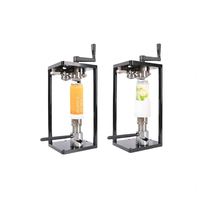 Machine de scellage électrique manuelle haute fréquence pour bouteilles et canettes en PET, plastique, aluminium, papier 220V/110V 10 canettes/min Facile à utiliser