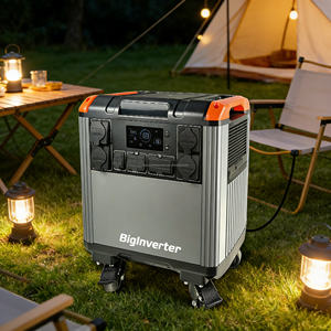 Centrale électrique portable BIGINVERTER 4000W 4000Wh pour villa, jardin, balcon, alimentation solaire domestique, utilisation hors réseau avec charge solaire - Product Image 4