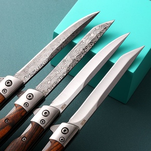 Oem Hiệu Suất Cao Lưỡi Rắn Gỗ Xử Lý Tiện Ích Bánh Mì Săn Bắn Cleaver Butcher Survival Săn Bắn Trái Cây Túi Gấp Dao - Product Image 3