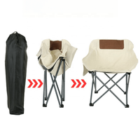 Polar Everest meubles d'extérieur durables accessoires de Camping chaise de lune pliante chaise de pique-nique Portable pour cour plage randonnée