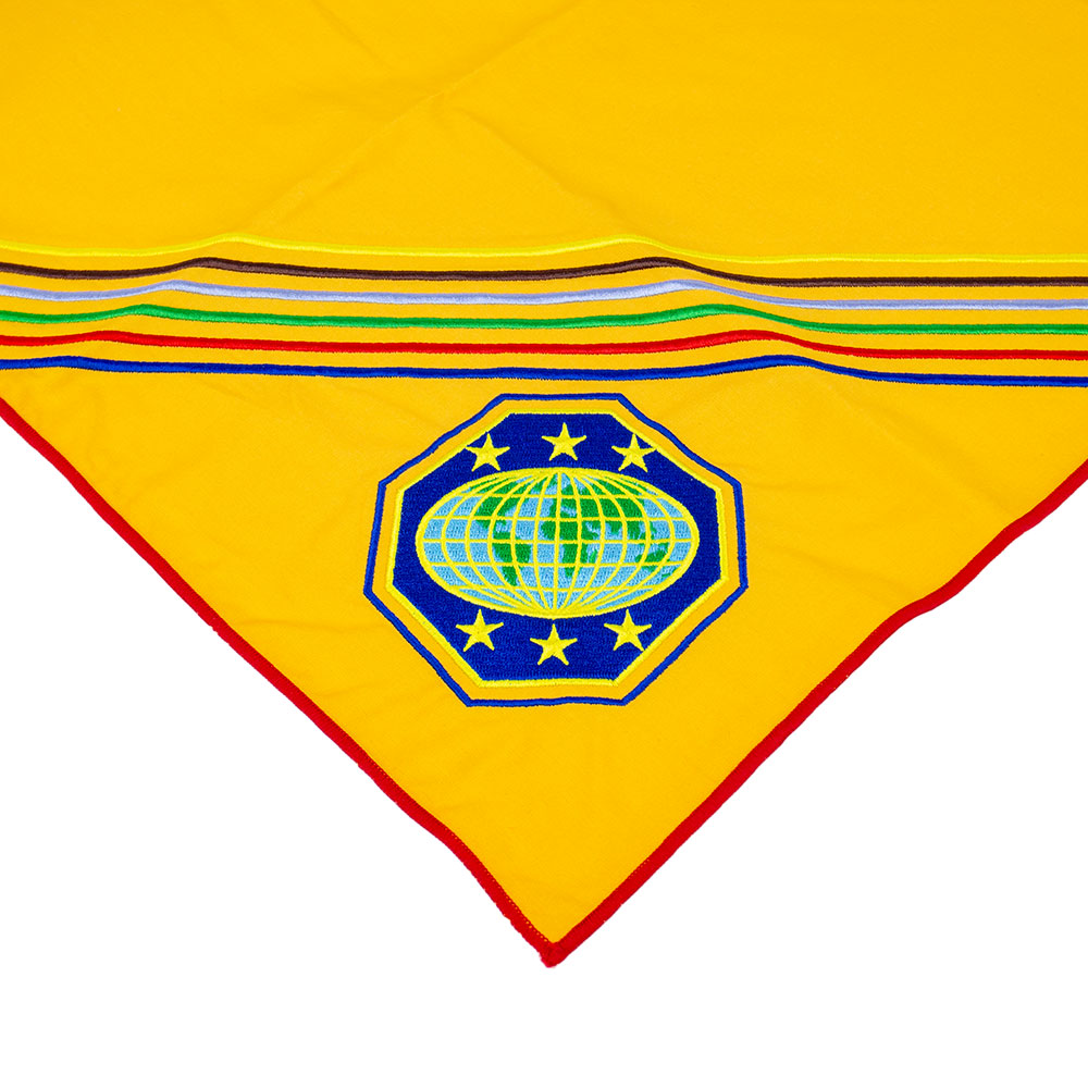 Custom Boy Scout Neckerchiefs Durable Embroidered
