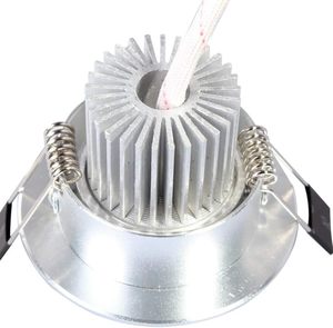 Venta al por mayor: Foco LED empotrable regulable de 3W, moderno, blanco frío/cálido/natural, IP33, ángulo de haz de 120°, con controlador AC 220V - Product Image 2