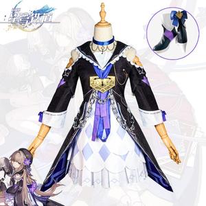 Costume de cosplay Ecoparty <span class=keywords><strong>Herta</strong></span> Honkai, jeu Honkai Star Rail pour fille, tenues de cosplay complètes, costumes de fête, costumes d'Halloween - Product Image 2