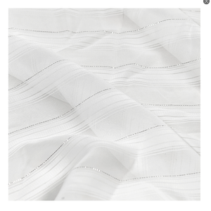 Tela <span class=keywords><strong>de</strong></span> Chifón <span class=keywords><strong>de</strong></span> Primera Calidad 75d Pfp/pdy con Hilo Plateado Perlado Antes <span class=keywords><strong>de</strong></span> la Impresión Digital, Tela Pfd para Vestidos - Product Image 2